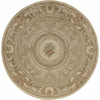 Бельгийский ковер Genova 938028-636260 Бежевый круг